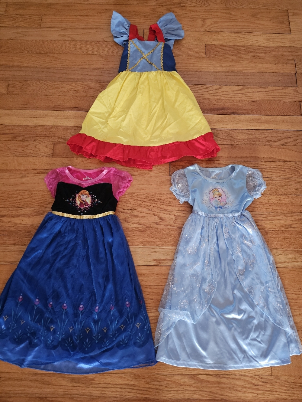 2T Disney Princess Dress Bundle